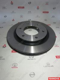диск тормозной FR L200 TRW - запчасть для MITSUBISHI PAJERO SPORT 2 (08-15)